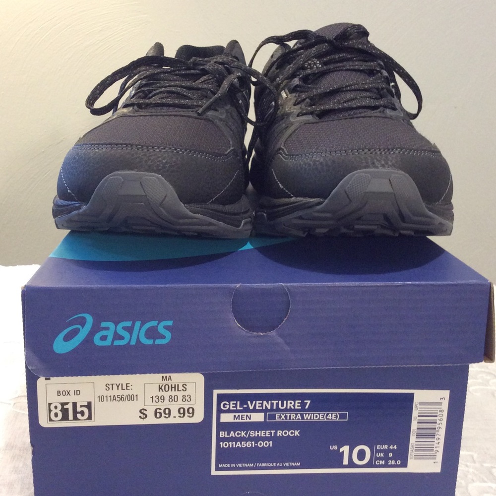 ASICS Gel-Venture Men’s Extra Wide (4E) NIB 10